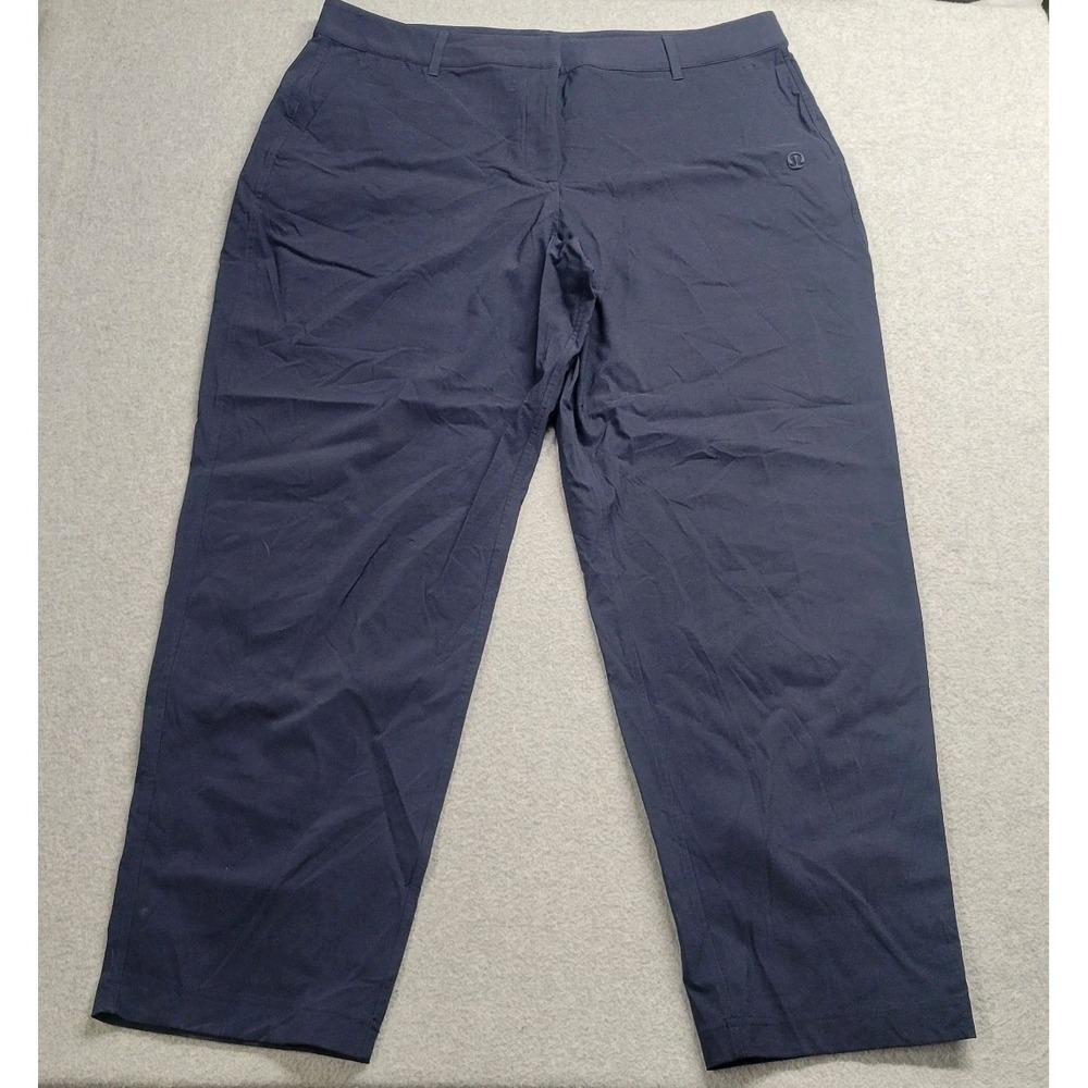 Lululemon Pants Adult 33 Blue Pant Classic Polyester Golf Golfer Pickleball